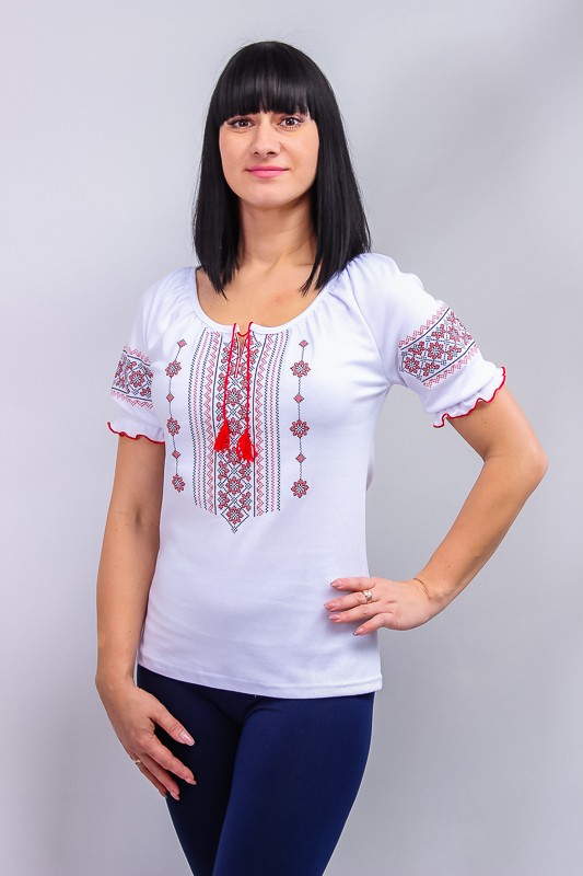 Вишиванка жіноча з коротким рукавом